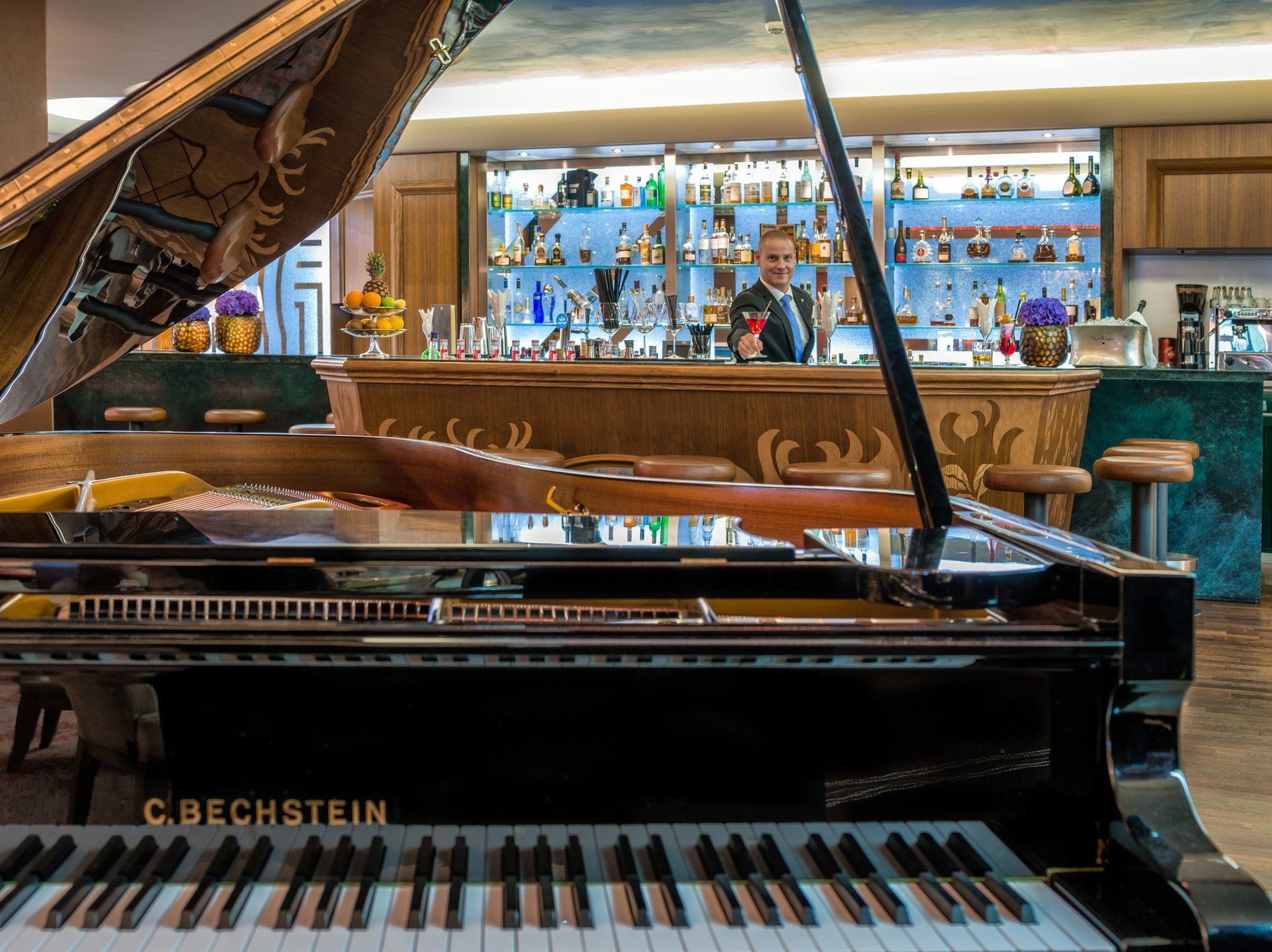 Tschuggen Grand Hotel - The Leading Hotels Of The World Arosa Restaurant photo